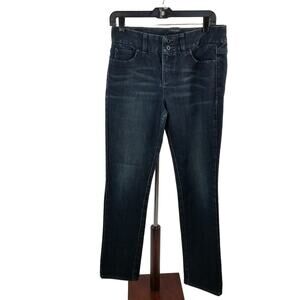 Tommy Hilfiger Blue Dark Wash Denim Jeans Classic Skinny Hi Rise Size 6